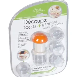 Découpe toast 5 formes^Gifi