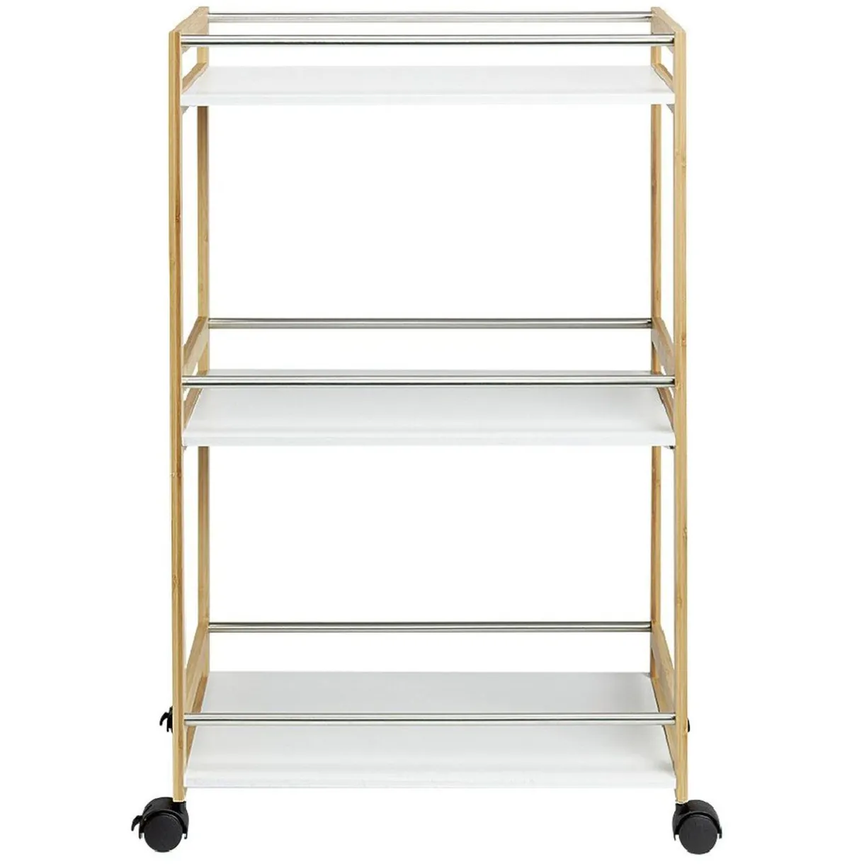 Desserte à 3 niveaux en bambou^Gifi Hot