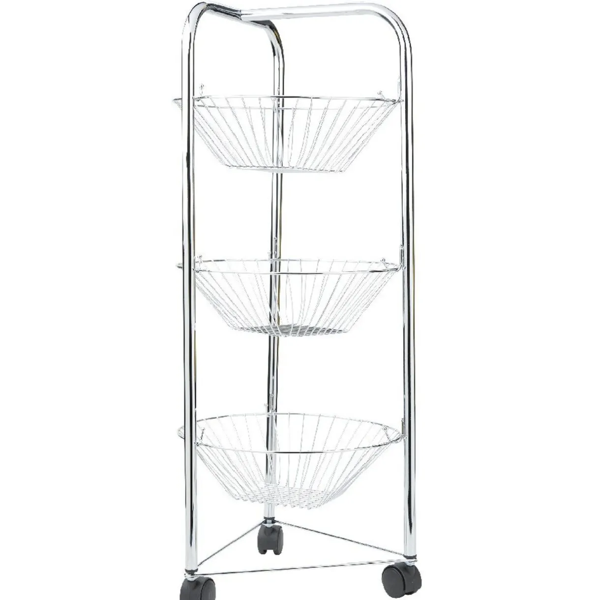 Desserte 3 étages argenté^Gifi Hot