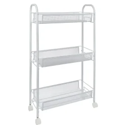 Desserte cuisine 3 niveaux métal blanc^Gifi Clearance