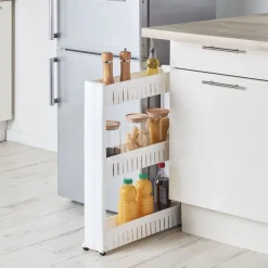 Desserte de cuisine étroite à 3 niveaux^Gifi Clearance