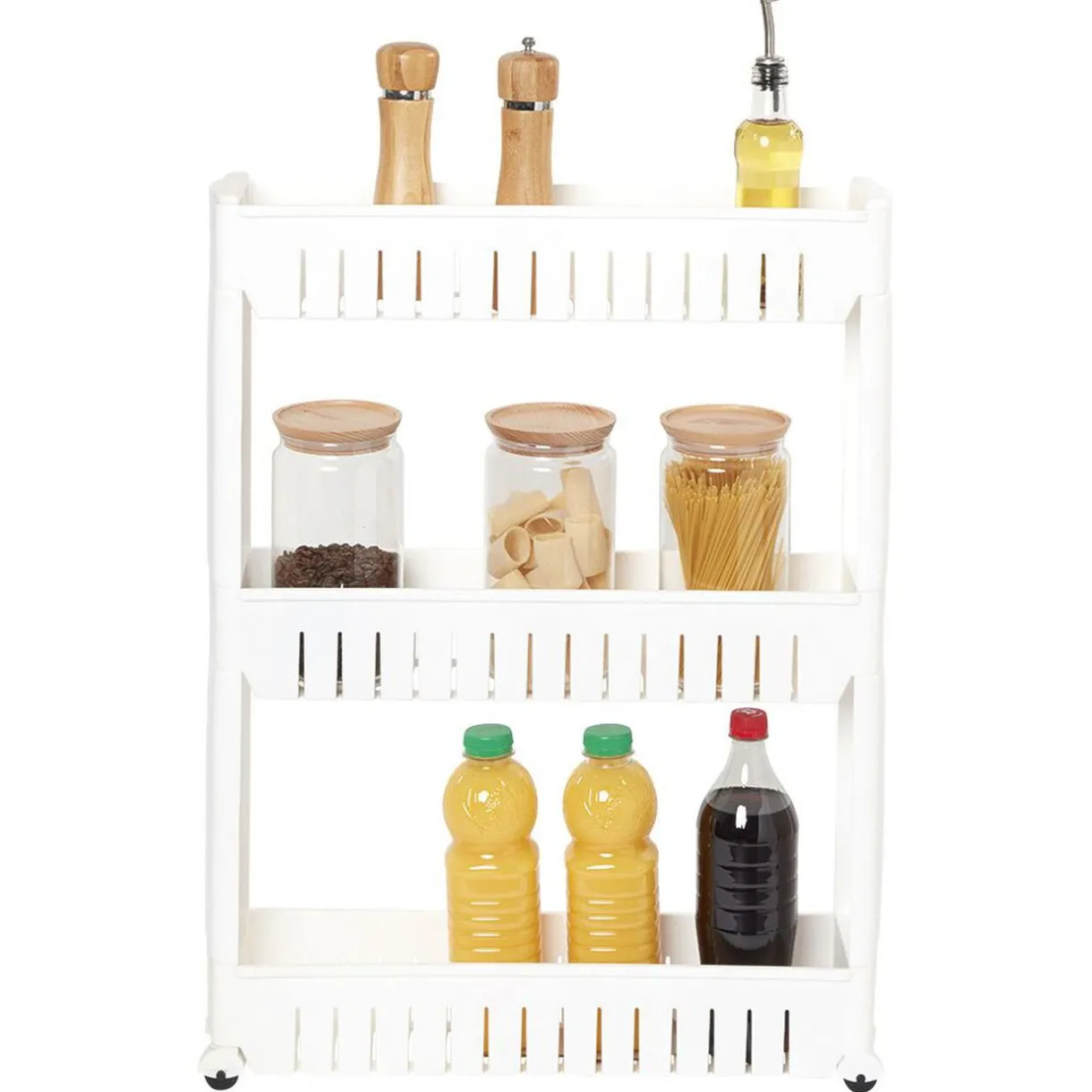 Desserte de cuisine étroite à 3 niveaux^Gifi Clearance