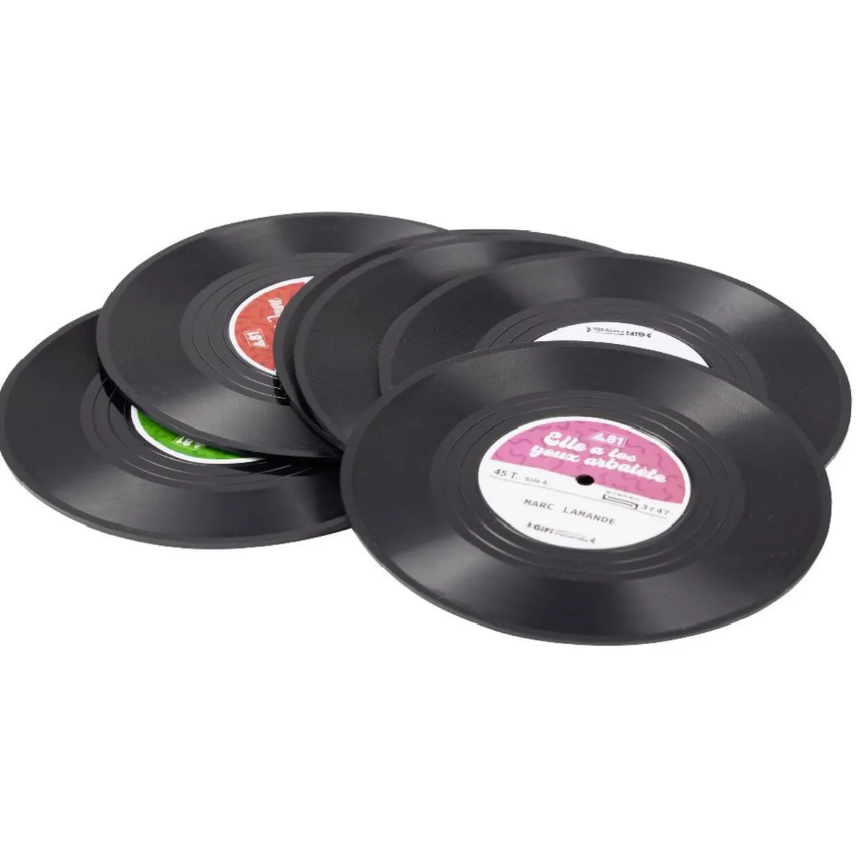 Dessous de verre décor vinyle x6^Gifi Hot