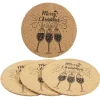 Dessous de verre liège design Noël inscription Merry Christmas x4^Gifi Hot