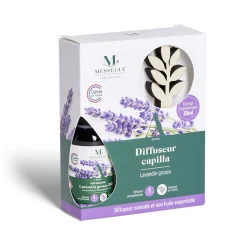 New Gifi Diffuseur capilla nomade Mességué lavandin grosso 30ml