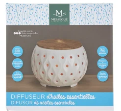 Discount Gifi Diffuseur d'huiles essentielles ultrasonique Mességué 200 ml