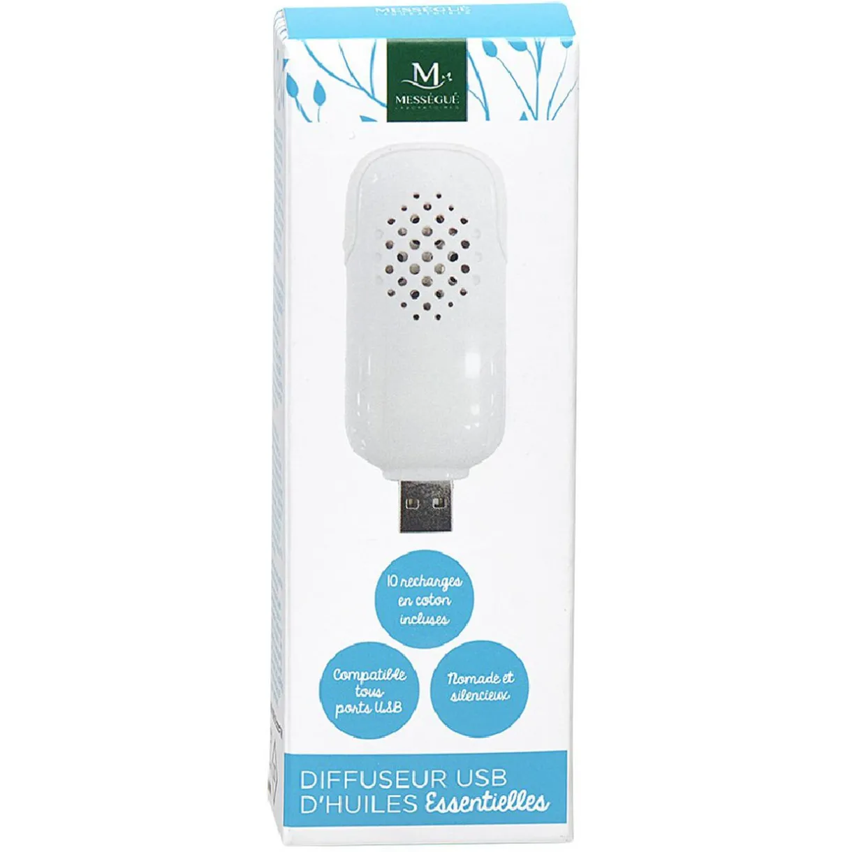 Discount Gifi Diffuseur d'huiles essentielles USB