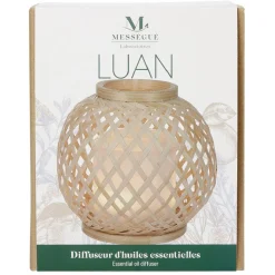 New Gifi Diffuseur d'huiles essentielles en bambou