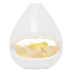 Hot Gifi Diffuseur d'huiles essentielles Mességué lampe cristal de sel