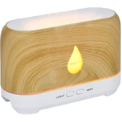 Discount Gifi Diffuseur d'huiles essentielles à flamme blanc naturel
