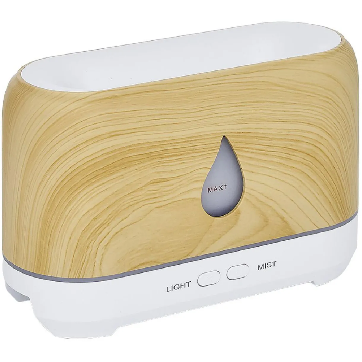 Discount Gifi Diffuseur d'huiles essentielles à flamme blanc naturel