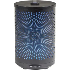 New Gifi Diffuseur ultrasonique lumineux Mességué cylindrique noir 120 ml