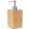 Clearance Gifi Distributeur à savon bambou marron naturel