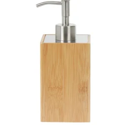 Clearance Gifi Distributeur à savon bambou marron naturel