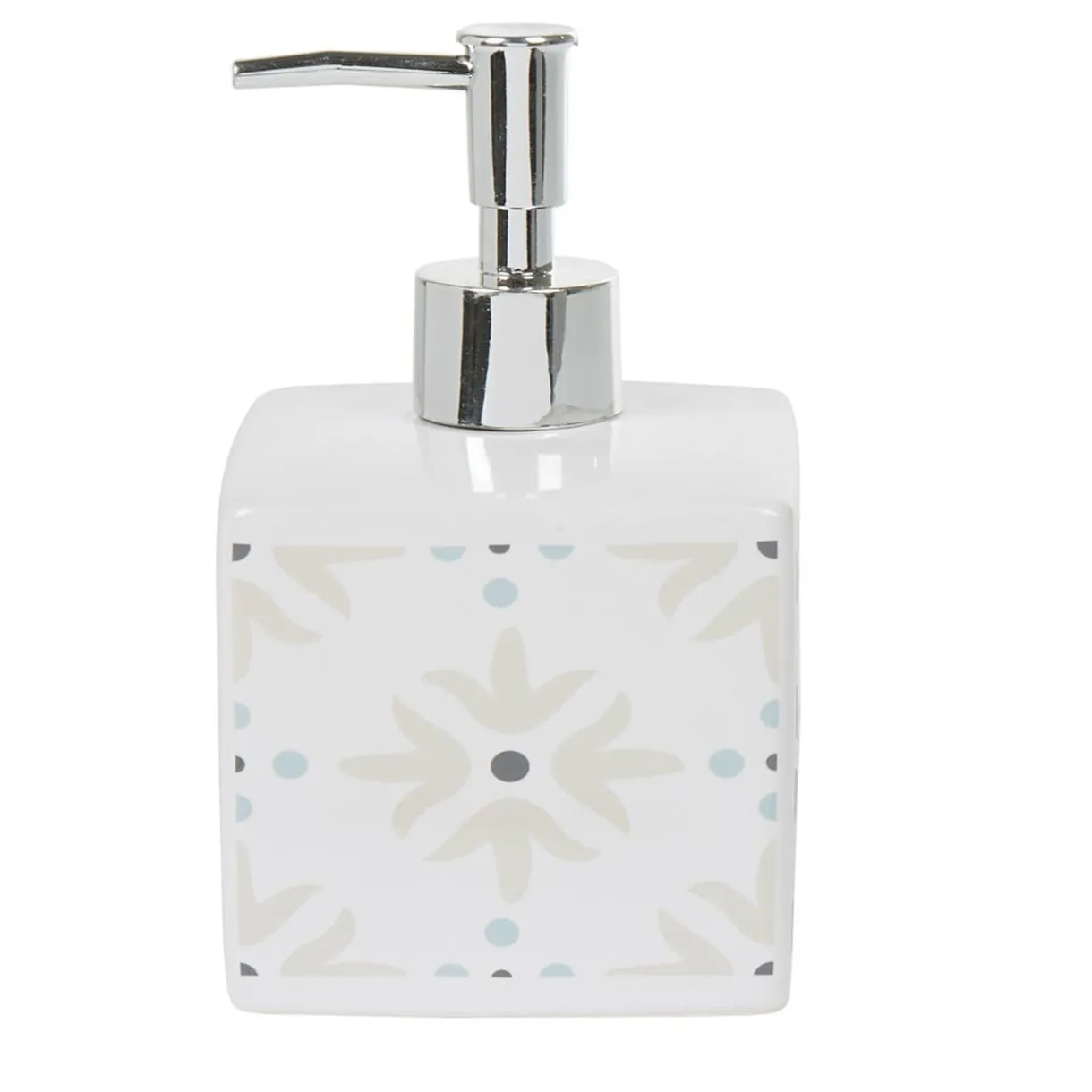 Best Gifi Distributeur à savon blanc design carreau de ciment