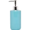 Outlet Gifi Distributeur à savon céramique bleu lagon