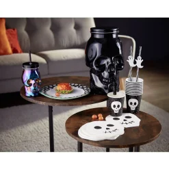 Distributeur de boisson tête de mort en verre^Gifi Hot