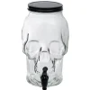 Distributeur de boisson tête de mort en verre 5L^Gifi Outlet
