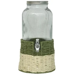 Distributeur de boisson verre 5,5L avec support - Ø22,5xH42,5cm^Gifi New