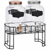 Distributeur de boissons fontaine x2 avec support^Gifi Clearance