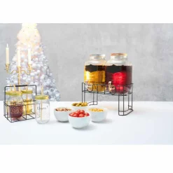 Distributeur de boissons fontaine x2 avec support^Gifi Clearance