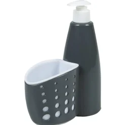 Nettoyage Et Entretien|Gifi Distributeur de liquide vaisselle avec compartiment à éponge