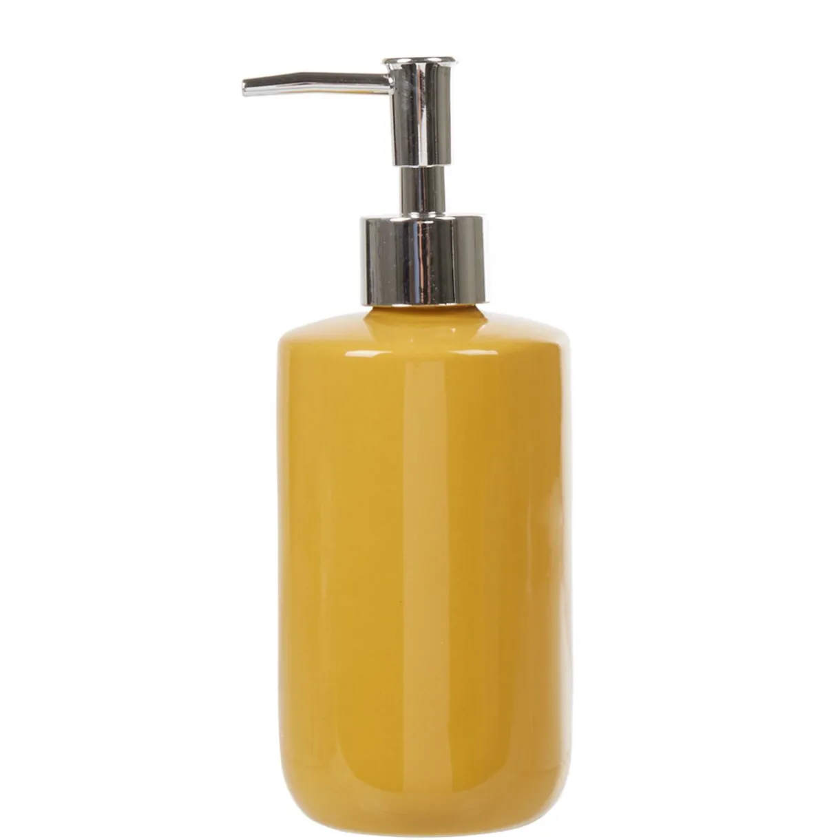 Hot Gifi Distributeur de savon céramique jaune