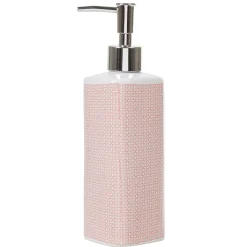 Sale Gifi Distributeur de savon céramique carreau de ciment rose