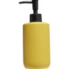 Hot Gifi Distributeur de savon céramique jaune Ø7xH18,5cm