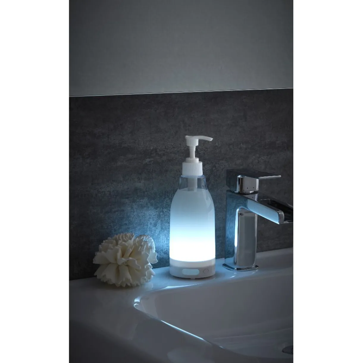 Sale Gifi Distributeur de savon lumineux détecteur de mouvements