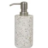 New Gifi Distributeur de savon Terrazzo résine effet granit beige