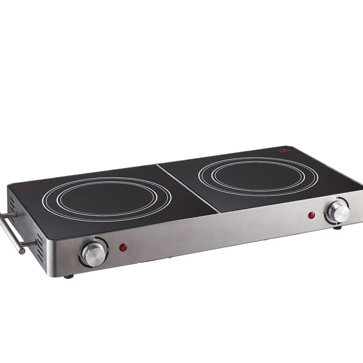 Double plaque vitrocéramique noire et grise Cuisilux^Gifi Clearance