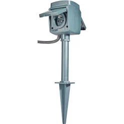 Outlet Gifi Double prise à planter vert