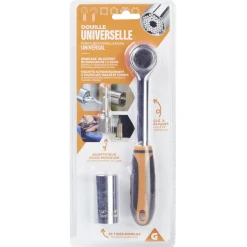 Online Gifi Douille universelle clé à cliquet avec adaptateur pour perçeuse
