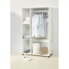 Rangement|Gifi Dressing vestiaire à roulettes