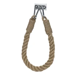 Gifi Dérouleur de papier WC en corde marron