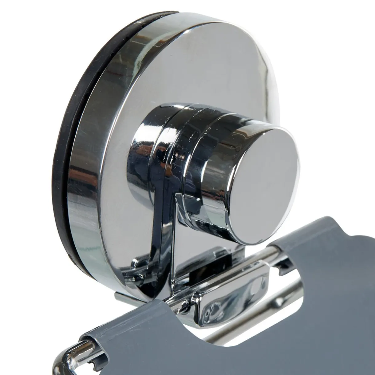 Outlet Gifi Dérouleur papier toilette à ventouse gris