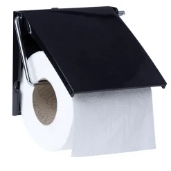 Outlet Gifi Dérouleur papier toilettes noir
