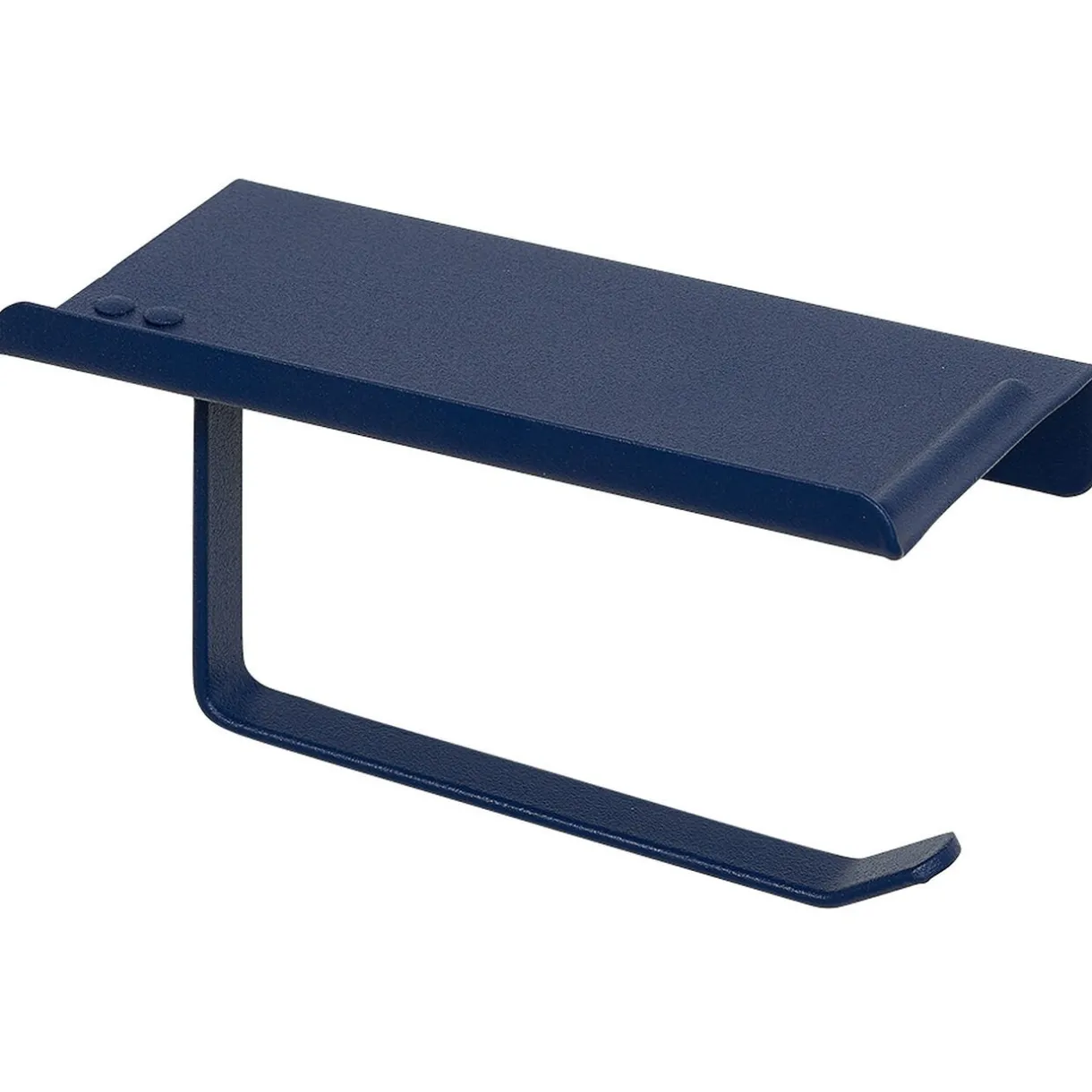 New Gifi Dérouleur papier WC inox bleu Sunflow à visser ou coller 17,4x9xH8cm