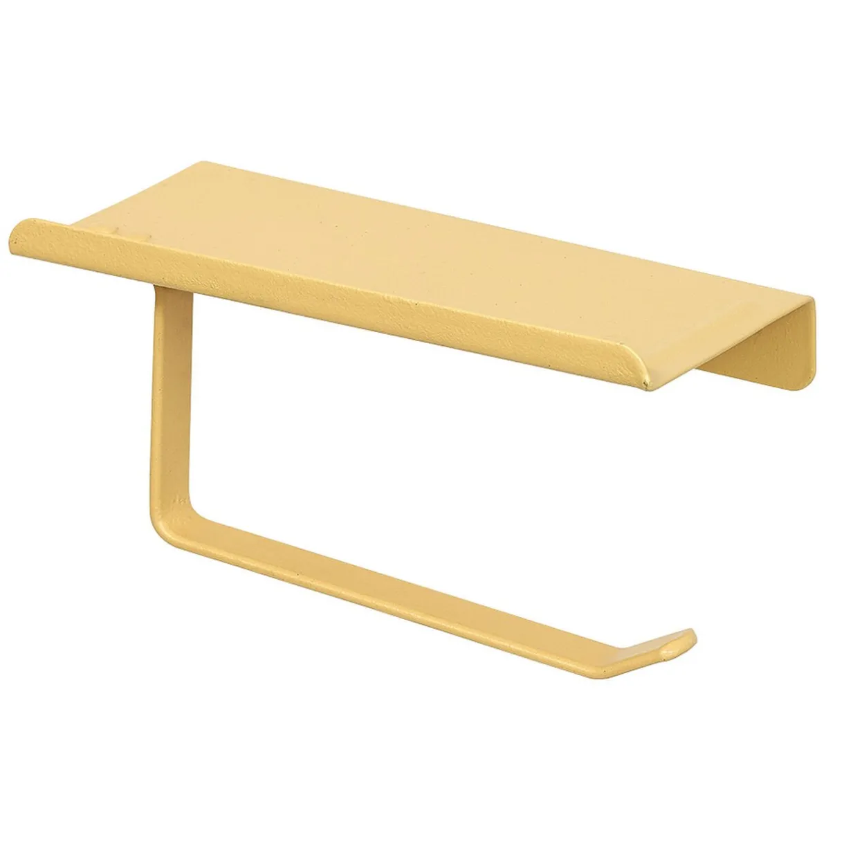 New Gifi Dérouleur papier WC inox jaune Sunflow à visser ou coller 17,4x9xH8cm