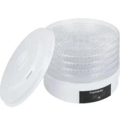 Déshydrateur alimentaire Homday 350W ABS blanc Ø30cm^Gifi Sale