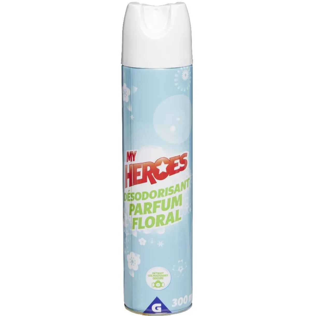 Nettoyage Et Entretien|Gifi Désodorisant parfum floral My Heroes 300 ml