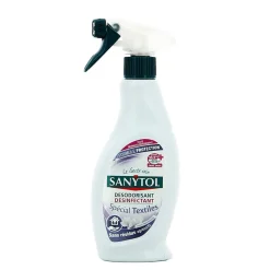 Nettoyage Et Entretien|Gifi Désodorisant Sanytol spécial textiles 500 ml parfum fleurs blanches