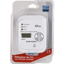 Outlet Gifi Détecteur de monoxyde de carbone