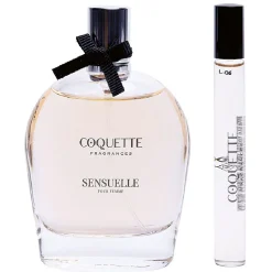 Outlet Gifi Eau de toilette pour femme Coquette 100 ml + roll on 10 ml