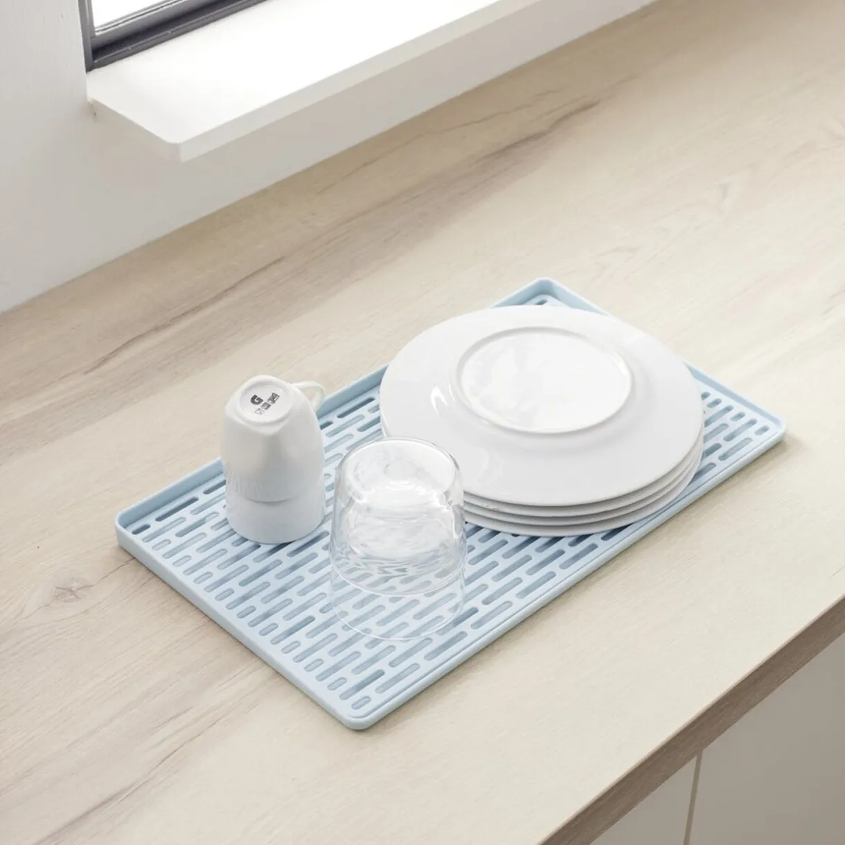 Egouttoir à vaisselle avec support 40x22,6xH2cm^Gifi New