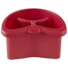 Egouttoir couvert rouge plastique^Gifi Sale