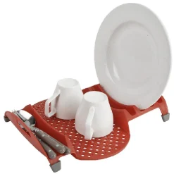 Egouttoir pour évier rouge^Gifi Online