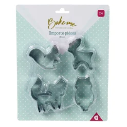 Emporte pièce forme animal inox argenté x4^Gifi Sale