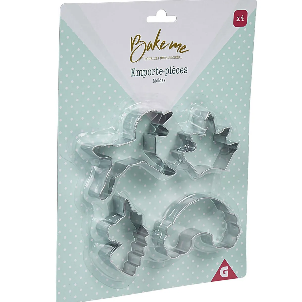 Emporte pièce forme Licorne Arc en ciel Couronne x4^Gifi Best